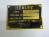 Healey Ch Plate